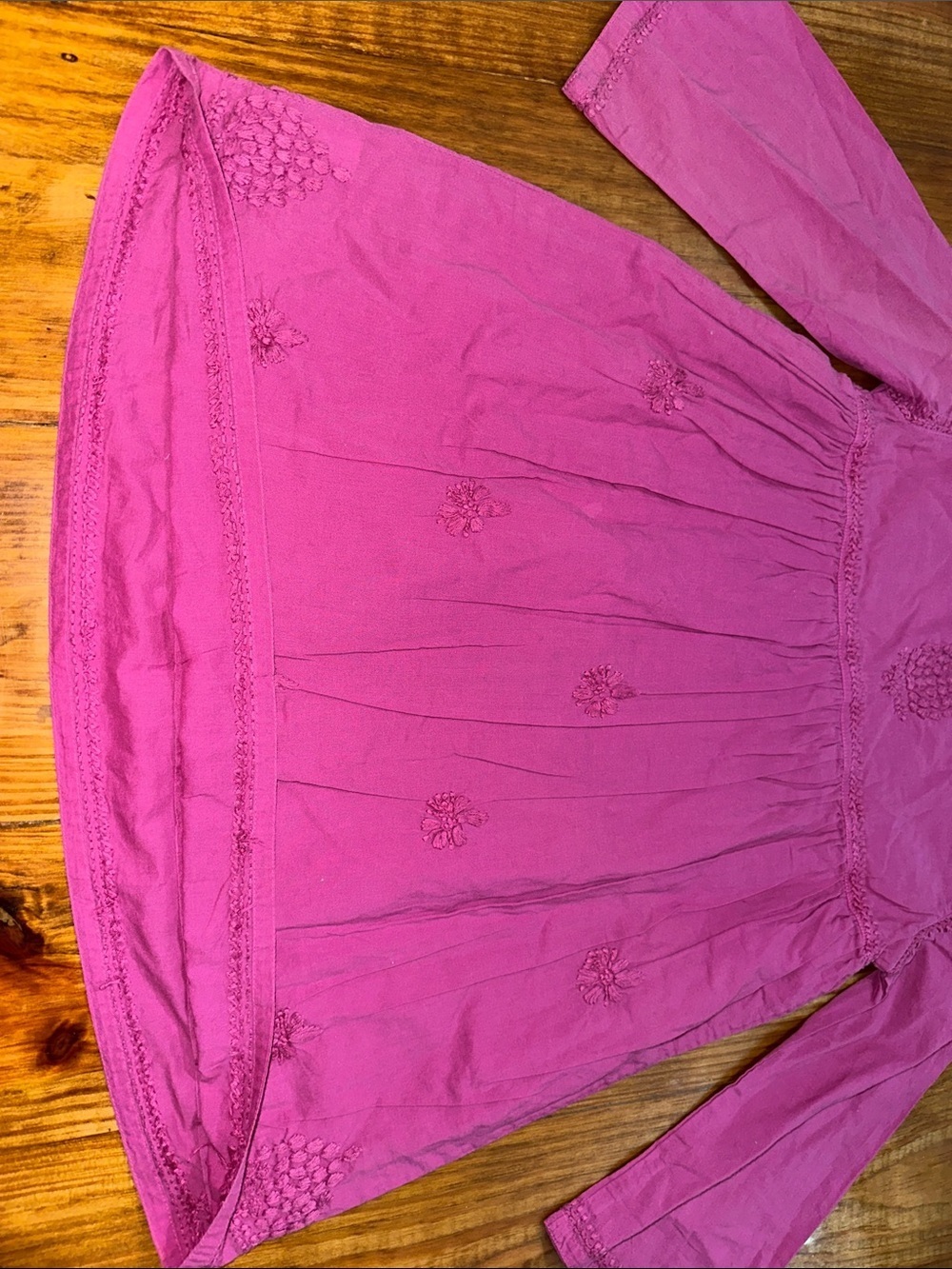 Roller Rabbit Girls' Pink Embroidered Tunic Dress - Picture 11 of 12